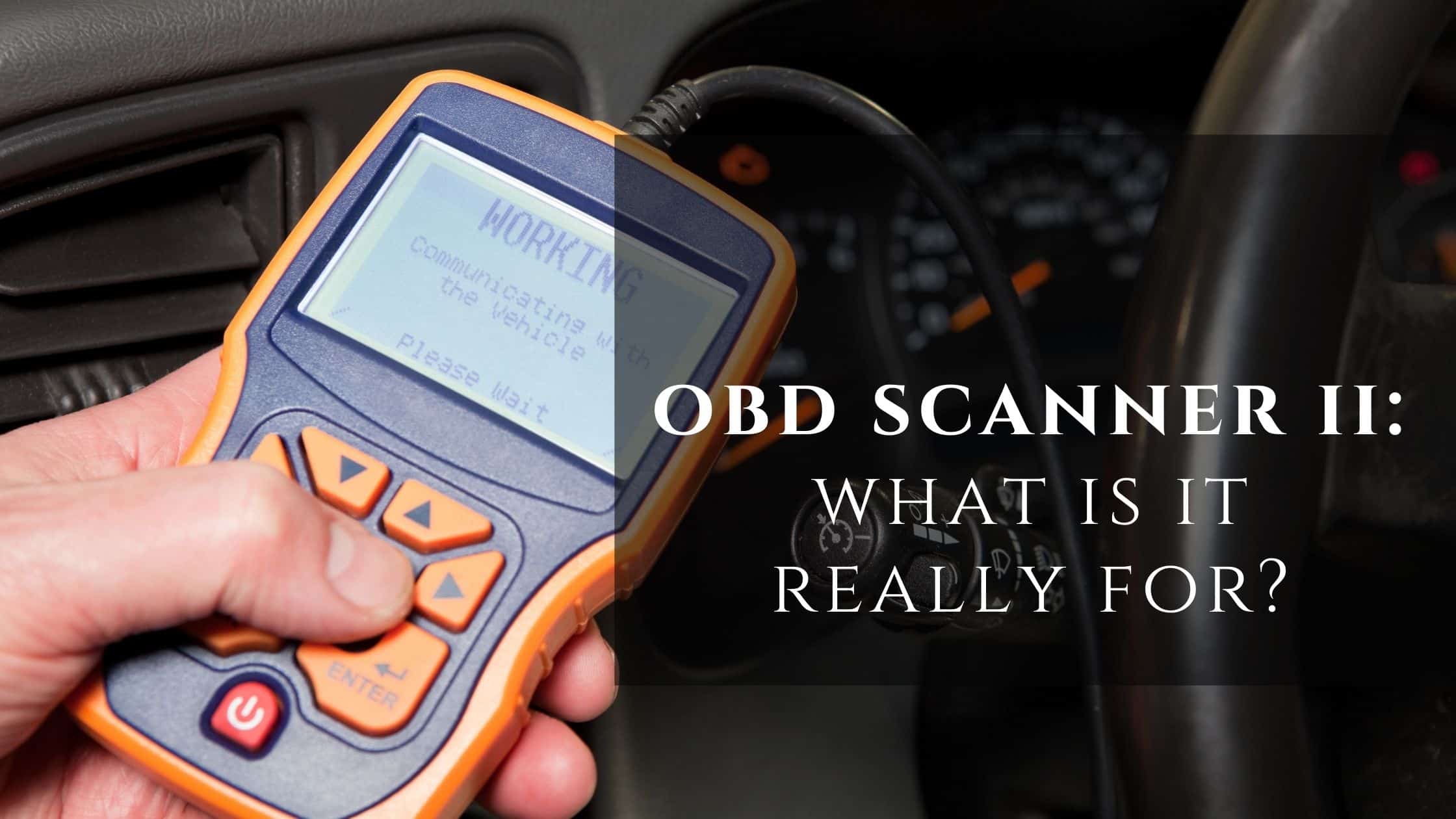 OBD SCANNER II