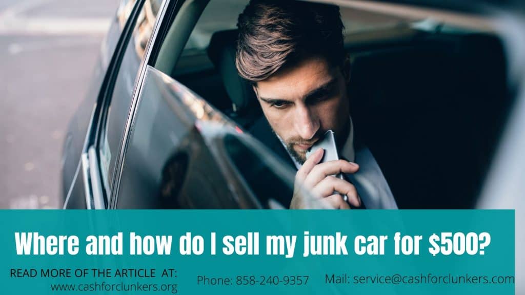 junk car sale 500$