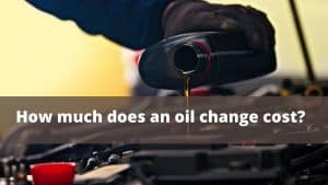 how much does an oil change cost